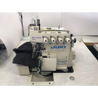 Juki MO-6916R-FF6-300 Transportlu 5 İplik Overlok Makinası - 2.El - 1