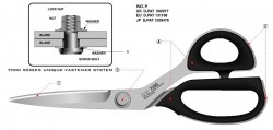Kai N-7250 - Özel Ağız Pastal Makası - 2