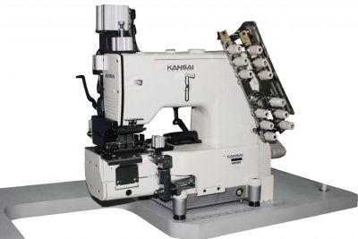 Kansai FBX-1104-PAC Full otomatik Kemer Zincir Dikiş Makinası - 1