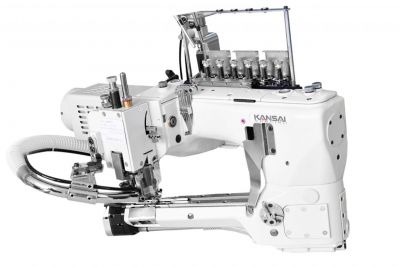 Kansai FSX-6604-DD-DM-60/CS-2 Lok Makinası İplik Kes. Ayak Kal. + Direct Drive (Japon) - 1