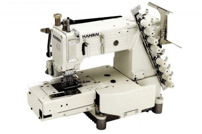 Kansai FX-4404-P Burunlu 4 İğne Zincir Dikiş (8.5mm) Kavramalı Motor - 1