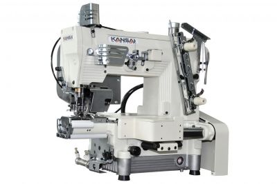 Kansai NM-1001SPJ-CDI-UTC-A Kot Paça Kıvırma İplik Kesicili + Servo Motor (Kansai) - 1