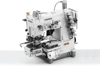 Kansai RX-9803-PGHK/UTC-A Tüp Lastik (Boxer) Reçme Sağ Bıçaklı İplik Kesicili + Servo Motor - 1