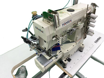 Kansai RX-9803P/UTC Burunlu Merdaneli İplik Kesicili Reçme Makinası - 2