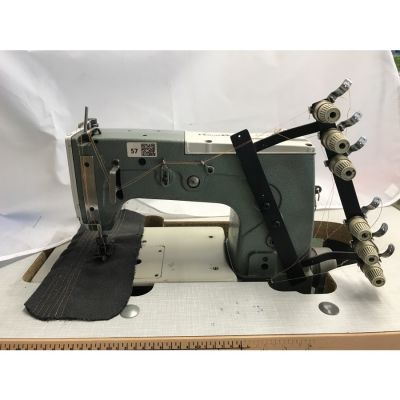 Kansai Special DLR-1503VTF 3 İğne Zincir Dikiş Makinası - Yeşil - 2.El - 1