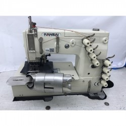 KANSAI SPECIAL - Kansai Special DLR-1508P 4 İğne Kot Kemer Makinası - 2.El