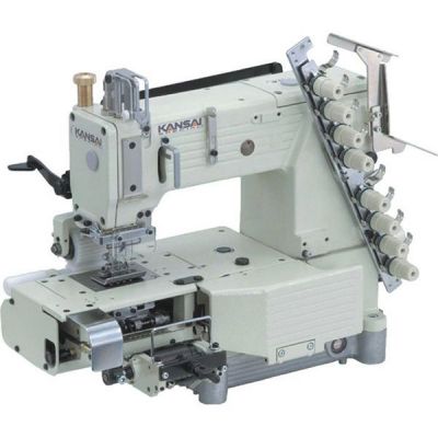 Kansai Special FX-4404-PMD Burunlu 4 İğne Lastik Zincir Dikiş Makinası - 1