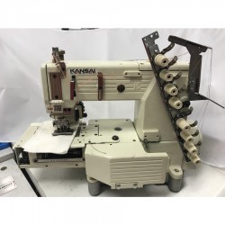 KANSAI SPECIAL - Kansai Special FX-4404PMD Burunlu 4 İğne Lastik Makinası - 2.El