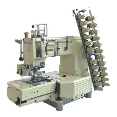 Kansai Special FX-4412-PL Burunlu 12 İğne Zincir Dikiş Makinası - 1