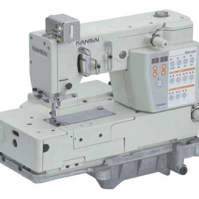 Kansai Special MAC-100 Elektronik Programlı Kenar İşleme Ve Kroşeta - 1