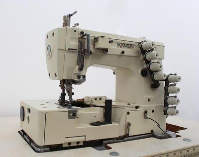 Kansai W-8103-IS 2 İğne 3 İplik Dikiş Makinası - 4