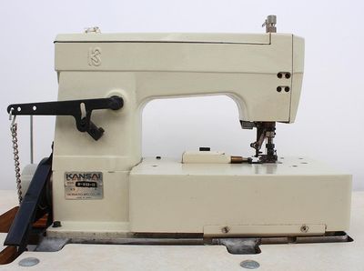 Kansai W-8103-IS 2 İğne 3 İplik Dikiş Makinası - 5