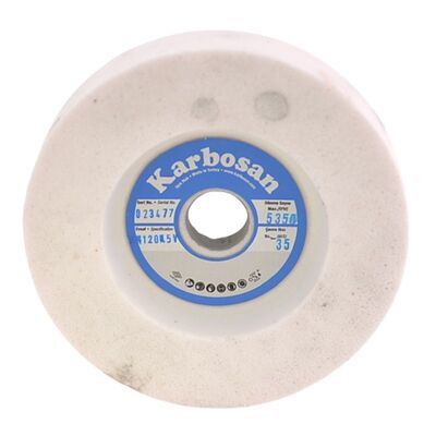 Karbosan Hızar Makinesi İçi Çukur Bileme(Zımpara) Taşı 125X25X20-70X14 - 2