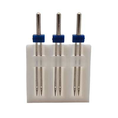 Kingstar 130/705 H ZWI 2.0/90 Ev Tipi Aile Dikiş Makinesi Çiftli Dikiş İğnesi (3 Adet) - 1