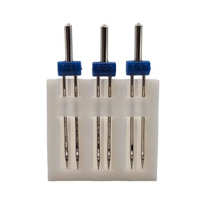 Kingstar 130/705 H ZWI 3.0/90 Ev Tipi Aile Dikiş Makinesi Çiftli Dikiş İğnesi (3 Adet)  - 1