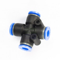 Kingstar - Kingstar 4'lü 6 mm Geçmeli Bağlantı