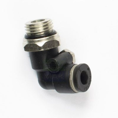 Kingstar 6 mm Kalın Diş Vidalı L Bağlantı - 1