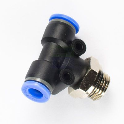 Kingstar 6 mm Kalın Diş Vidalı T Bağlantı - 1