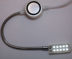 Kingstar Çift Sıra 10'lu Mıknatıslı Spiralli Led Makina Lambası - 3
