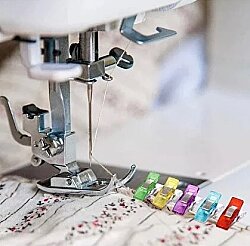 Kingstar Dikiş Nakış Kumaş Kağıt Sıkıştırma Mandalı Küçük Boy 10 Adet - 2