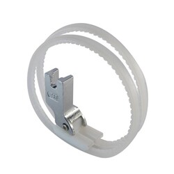 Kingstar - Kingstar Düz Makine Beyaz Çemberli Plastik Ayağı Kingstar - Kingstar Düz Makine Beyaz Çemberli Plastik Ayağı