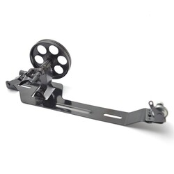 Kingstar - Kingstar Düz Makine Büyük Teker Siyah Masuralık