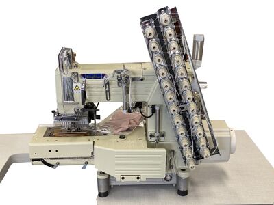 Kingstar JT-4412-PMD-UTC Burunlu 12 İğne Havalı İplik Kesicili Zincir Dikiş Makinası - 1