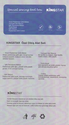 Kingstar Kutulu Dikiş Alet Seti - 2