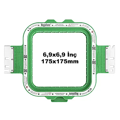 Kingstar Mıknatıslı Nakış Makinesi Kasnağı 17,5Cm X 17,5Cm  - 1