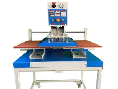 Kingstar Pnömatik Çift Alt Kalıplı Transfer Baskı Presi 40x50 cm - 3