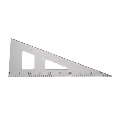 Kingstar Şeffaf Plastik Riga Cetvel Takım (7 Parça) - 2