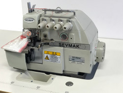 Sevmak SK-747D 4 İplik Kafadan Motorlu Overlok Makinası - Siruba Tipi - 2