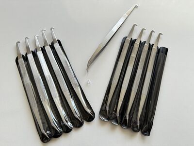 Kingstar TWE-3 Kancalı Cımbız (Overlok Cımbızı) - 6
