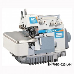 KİNGTEX - Kingtex SH-70B3-022-L04 3 İplik Eşarp Kenarı Overloğu