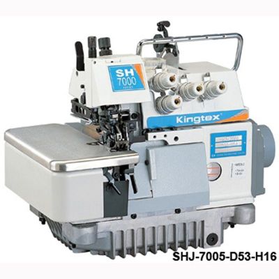 Kingtex SHJ-7005-D53-H16 5 İplik Kot Jeans Ve Bornoz Overlok (Üstten Transportlu) - 1