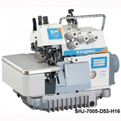 KİNGTEX - Kingtex SHJ-7005-D53-H16 5 İplik Kot Jeans Ve Bornoz Overlok (Üstten Transportlu)