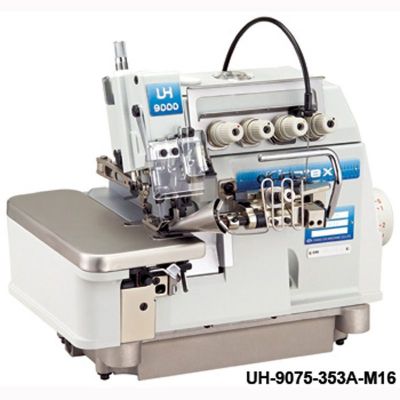 Kingtex UH-9075-353A-M16 5 İplik Fitilli Biye Büzgü Overlok (Yüksek Devirli) - 1