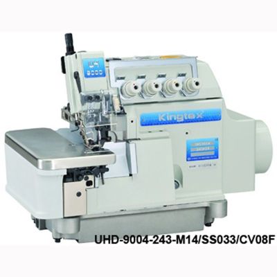 Kingtex UHD-9024-242-M14/CV08F 4 İplik Kıstırmalı Overlok (Direct Drive, Ayak Kaldırmalı, Yüksek Devirli)