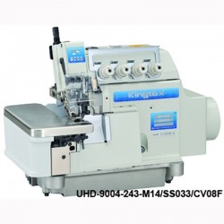 Kingtex UHD-9105-553-X16/US040/CV08F 5 İplik Kot Jeans Overlok (Direct Drive, İplik Kesmeli, Ayak Kaldırmalı, Yüksek Devirli)