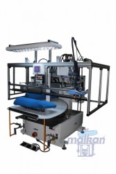 Malkan - Malkan KAR1617S Karusel Sistem, 120 Derece, Sağ - Sol Bir Üniteli Ceket Sırt Form Ütü Presi Malkan - Malkan KAR1617S Karusel Sistem, 120 Derece, Sağ - Sol Bir Üniteli Ceket Sırt Form Ütü Presi