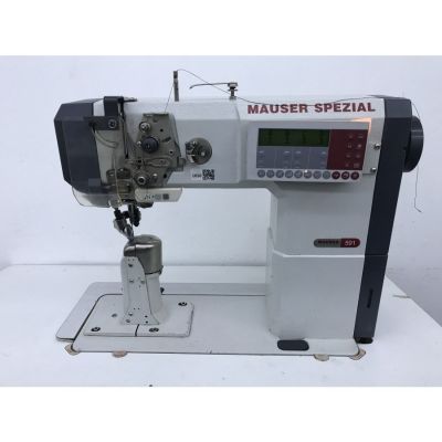 Mauser Spezial MA904-0591-162/010 İplik Kesicili Tek İğne Sütunlu Rodalı Saya Makinası  - 1