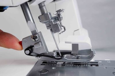 Merrylock Coverlock MK4075 2/3/4/5 İplikli Ev Tipi Overlok ve Reçme Dikiş Makinesi