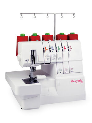 Merrylock Coverlock MK4075 2/3/4/5 İplikli Ev Tipi Overlok ve Reçme Dikiş Makinesi - 1