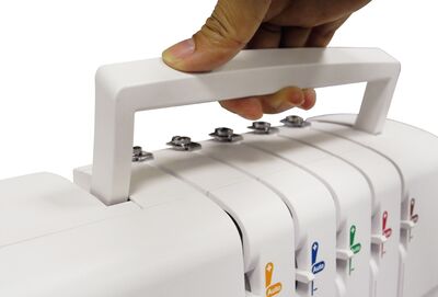Merrylock Coverlock MK4075 2/3/4/5 İplikli Ev Tipi Overlok ve Reçme Dikiş Makinesi - 21