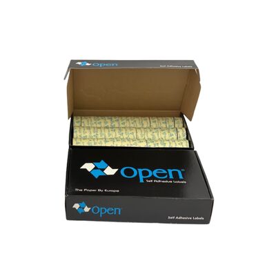 Open 2 No Beyaz Meto Etiketi - 1