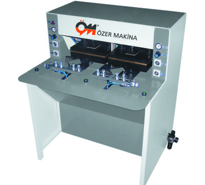 Özer Makina OM-201 Tam/Yarı Otomatik Çift Baskılı Yaka Form Presi