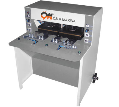 Özer Makina OM-301 Tam/Yarı Otomatik Çift Baskılı Manşet Presi