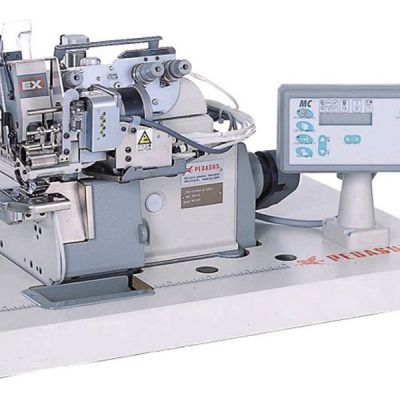 Pegasus EX5104-52-MC401K 3 İplik Burunlu Tam Otomatik Lastik Overloğu - 1