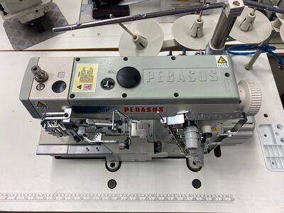 Pegasus W3562P-01GX356BS/UT4M/Z054 Alt-Üst İp Kesicili Etek Reçme Makinası - 2.El - 2