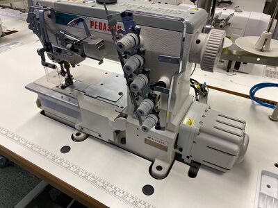 Pegasus W3562P-01GX356BS/UT4M/Z054 Alt-Üst İp Kesicili Etek Reçme Makinası - 2.El - 3